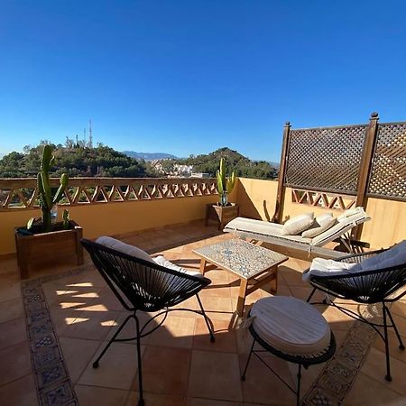 マラガ Espectacular Atico Duplex Con 2 Terrazas & Piscinaヴィラ エクステリア 写真