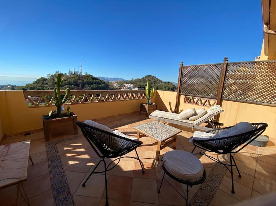 マラガ Espectacular Atico Duplex Con 2 Terrazas & Piscinaヴィラ エクステリア 写真